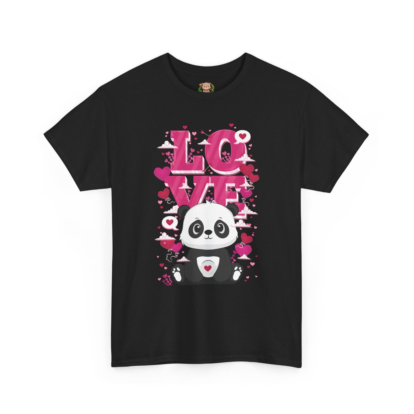 Macho bear's love (front) unisex crewneck t-shirt