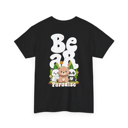 Bear paradise (back) unisex crewneck t-shirt
