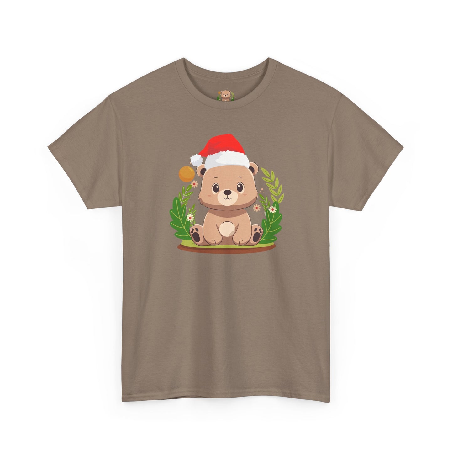 Pancha bear hug (front) Christmas unisex crewneck t-shirt