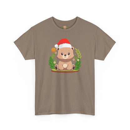 Pancha bear hug (front) Christmas unisex crewneck t-shirt