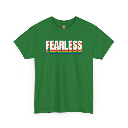 Fearless rainbow (front) unisex crewneck t-shirt