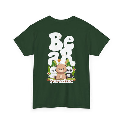 Bear paradise (back) unisex crewneck t-shirt