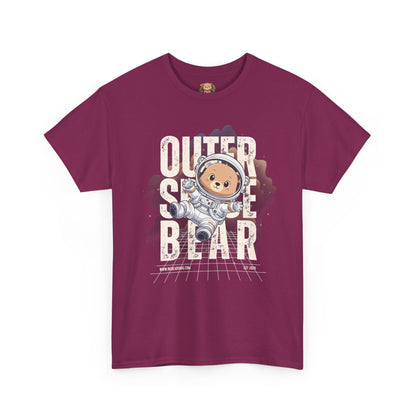 Outer space bear (front) unisex crewneck t-shirt