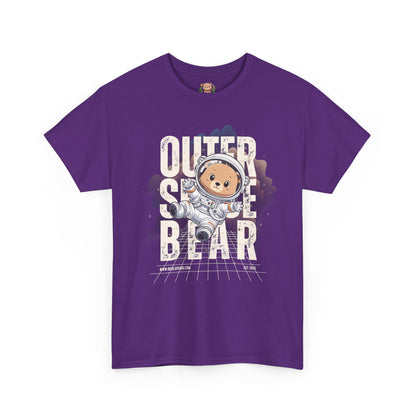 Outer space bear (front) unisex crewneck t-shirt
