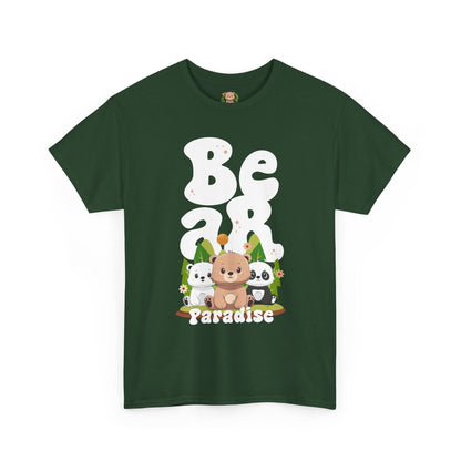 Bear paradise (front) unisex crewneck t-shirt