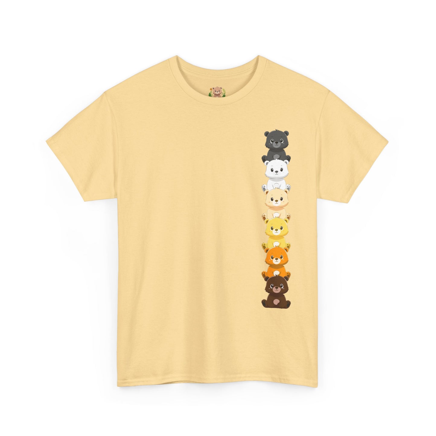 Bear flag line (front) unisex crewneck t-shirt