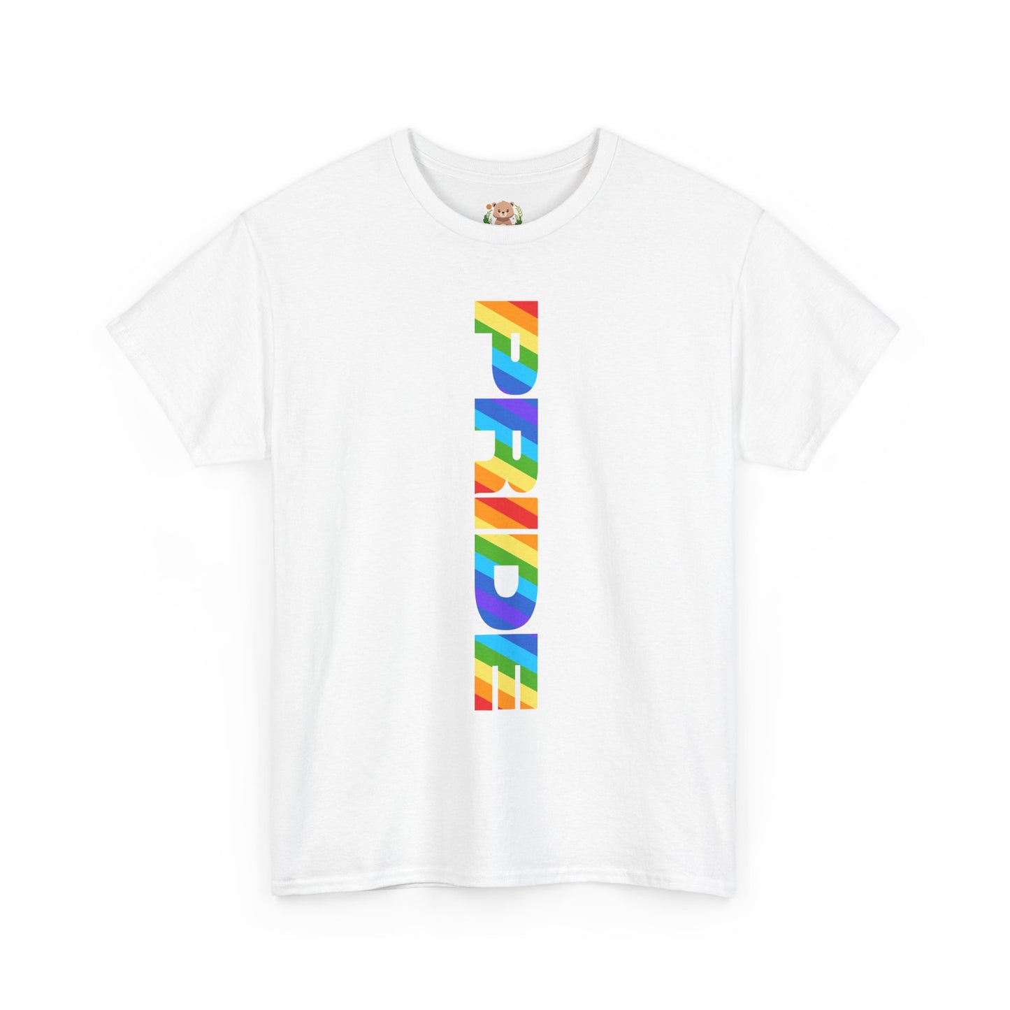 Pride rainbow (front) unisex crewneck t-shirt