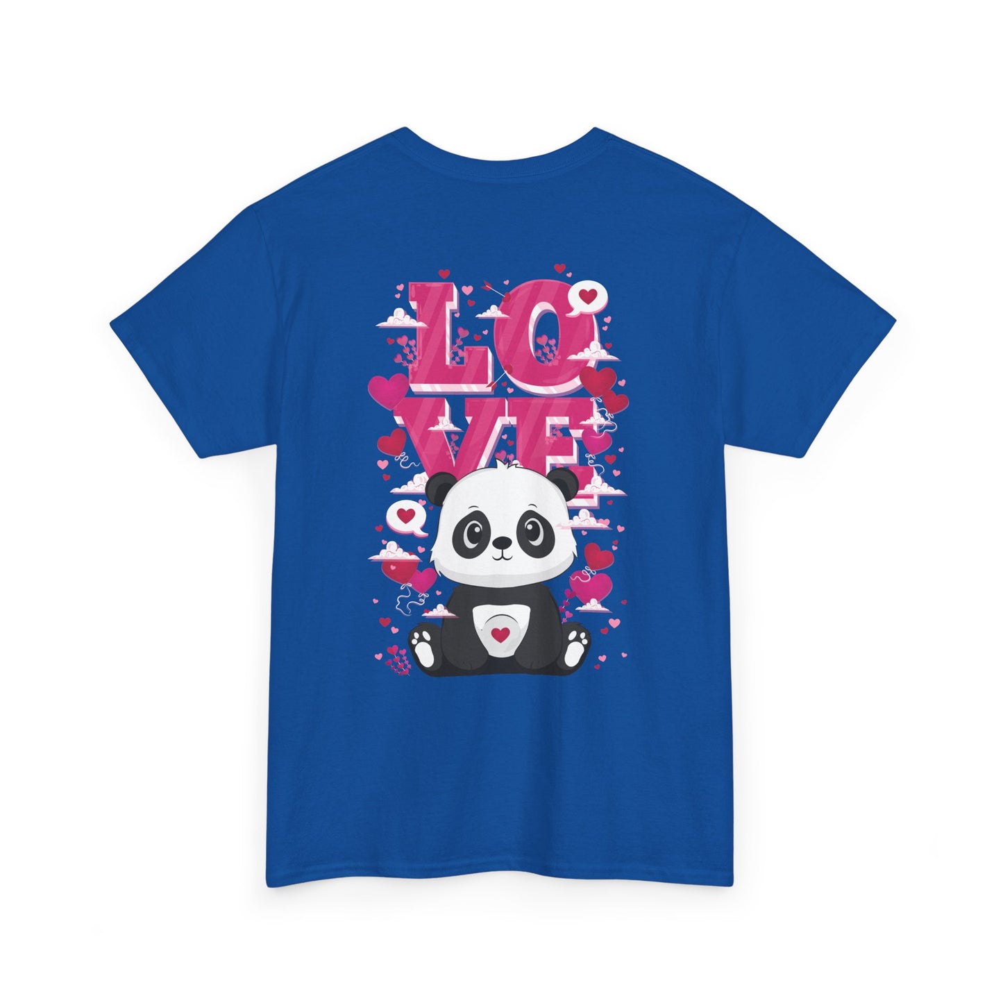 Macho bear's love (back) unisex crewneck t-shirt