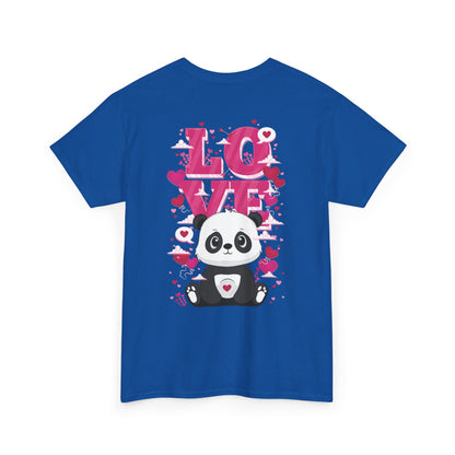 Macho bear's love (back) unisex crewneck t-shirt