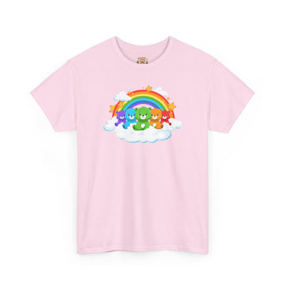 Rainbow bears in the cloud unisex crewneck t-shirt