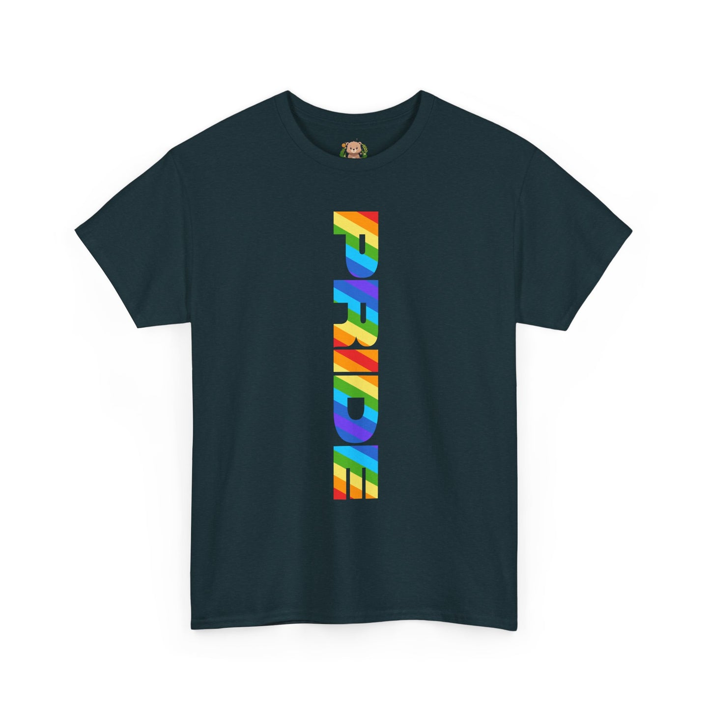 Pride rainbow (front) unisex crewneck t-shirt