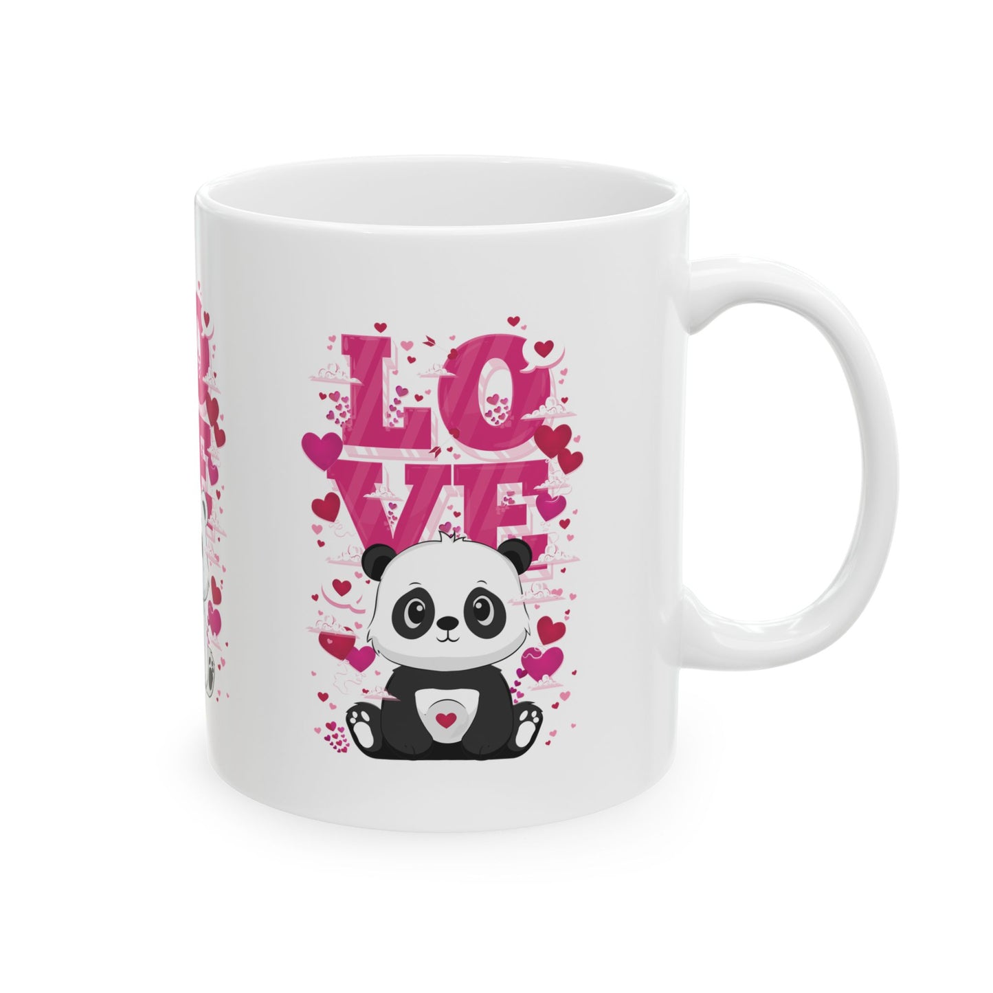 Love bears ceramic coffee/tea mug/cup (11oz/15oz)