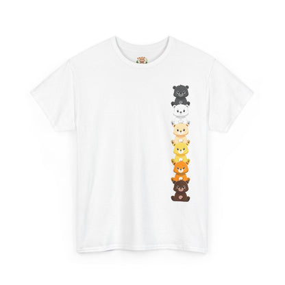 Bear flag line (front) unisex crewneck t-shirt