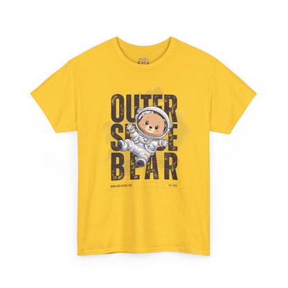Outer space bear (front) unisex crewneck t-shirt