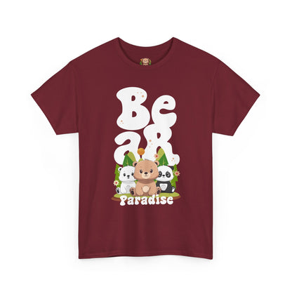 Bear paradise (front) unisex crewneck t-shirt