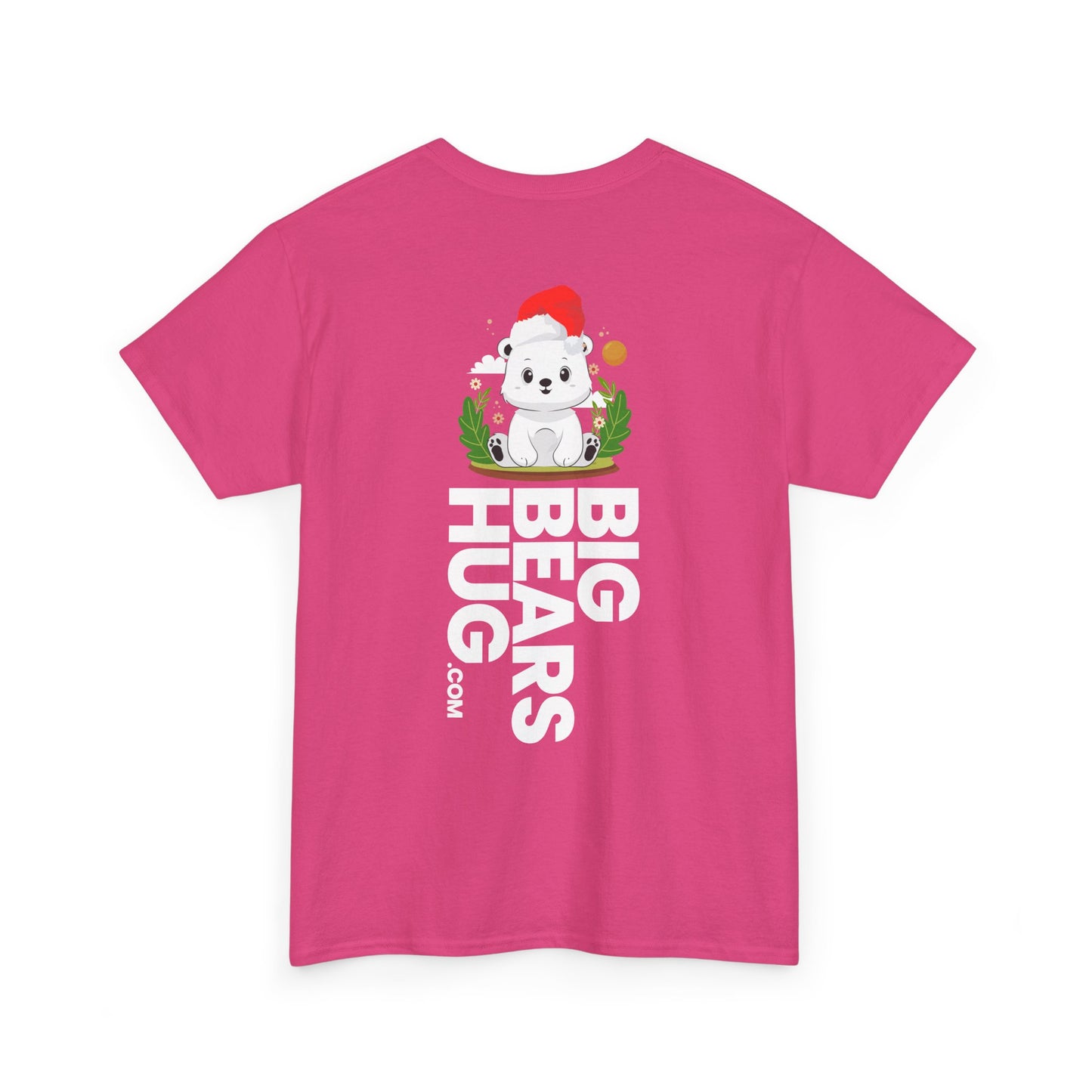 Snojo bear hug (back) Christmas unisex crewneck t-shirt