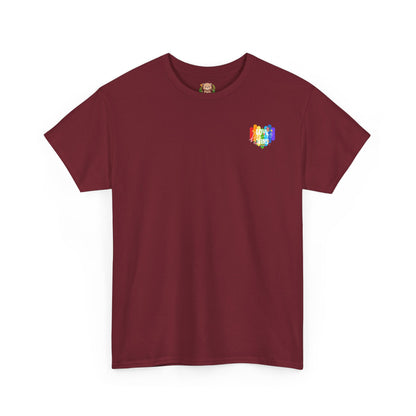 Love always wins rainbow mini (front) unisex crewneck t-shirt