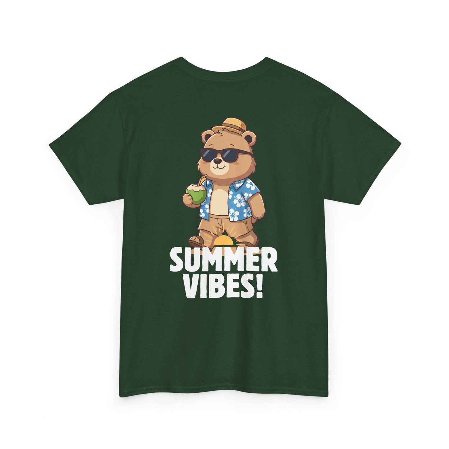 Summer vibes (back) unisex crewneck t-shirt