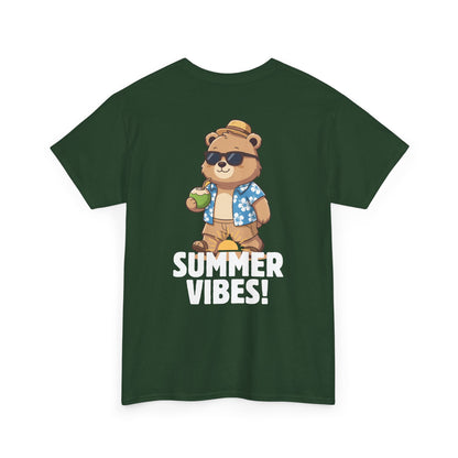 Summer vibes (back) unisex crewneck t-shirt