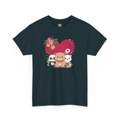 Bears full of love (front) unisex crewneck t-shirt