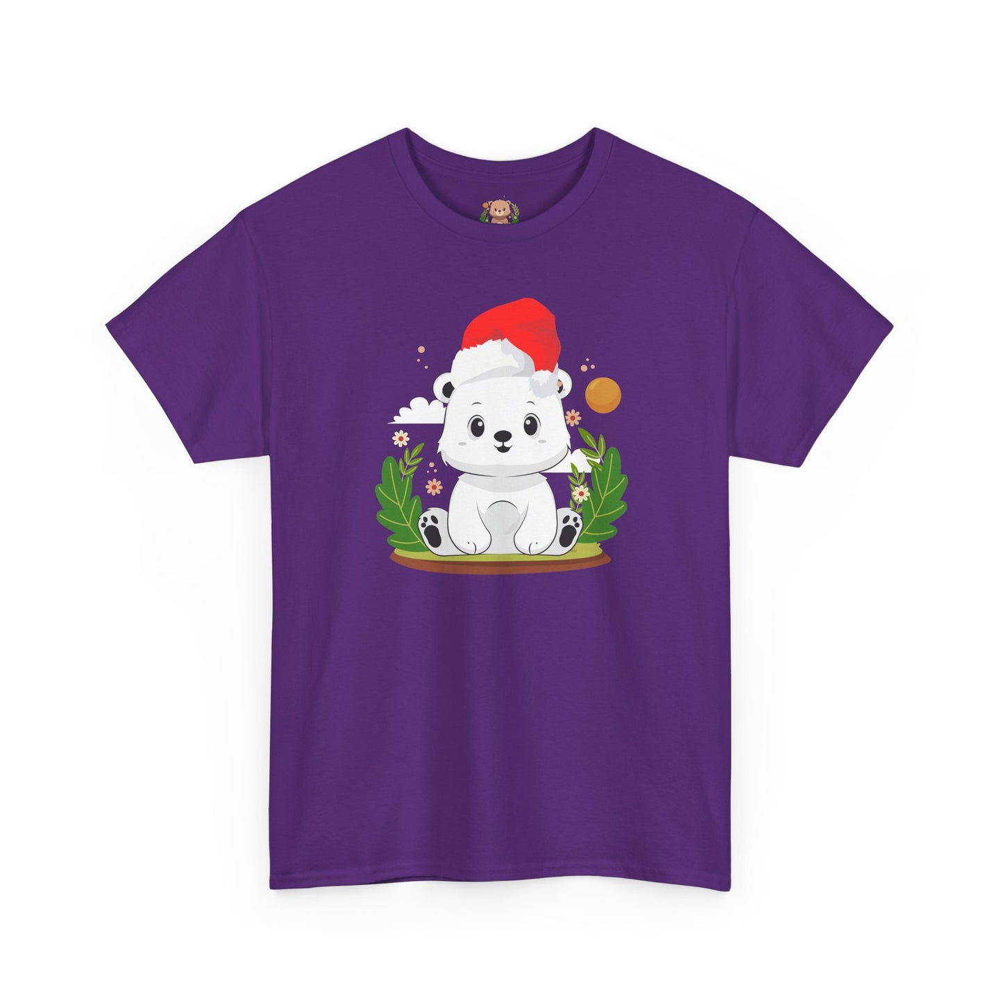 Snojo bear hug (front) Christmas unisex crewneck t-shirt