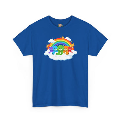 Rainbow bears in the cloud unisex crewneck t-shirt