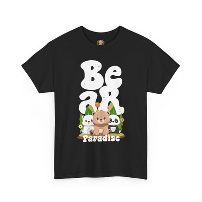 Bear paradise (front) unisex crewneck t-shirt