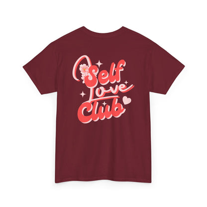 Self love club (back) unisex crewneck t-shirt