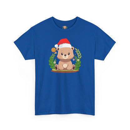 Pancha bear hug (front) Christmas unisex crewneck t-shirt