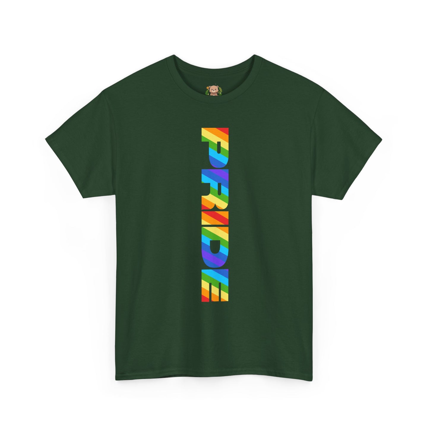 Pride rainbow (front) unisex crewneck t-shirt
