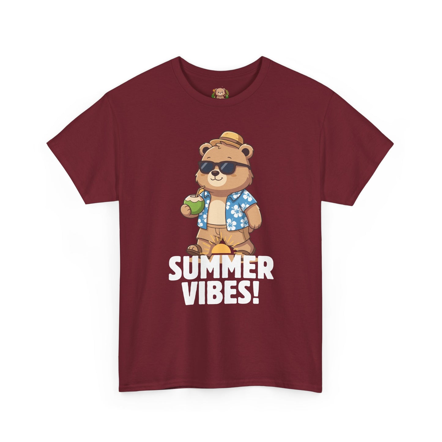 Summer vibes (front) unisex crewneck t-shirt