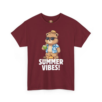 Summer vibes (front) unisex crewneck t-shirt