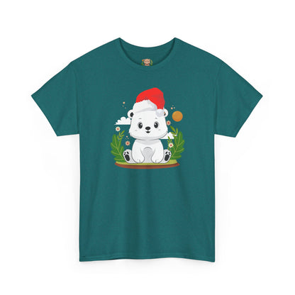 Snojo bear hug (front) Christmas unisex crewneck t-shirt