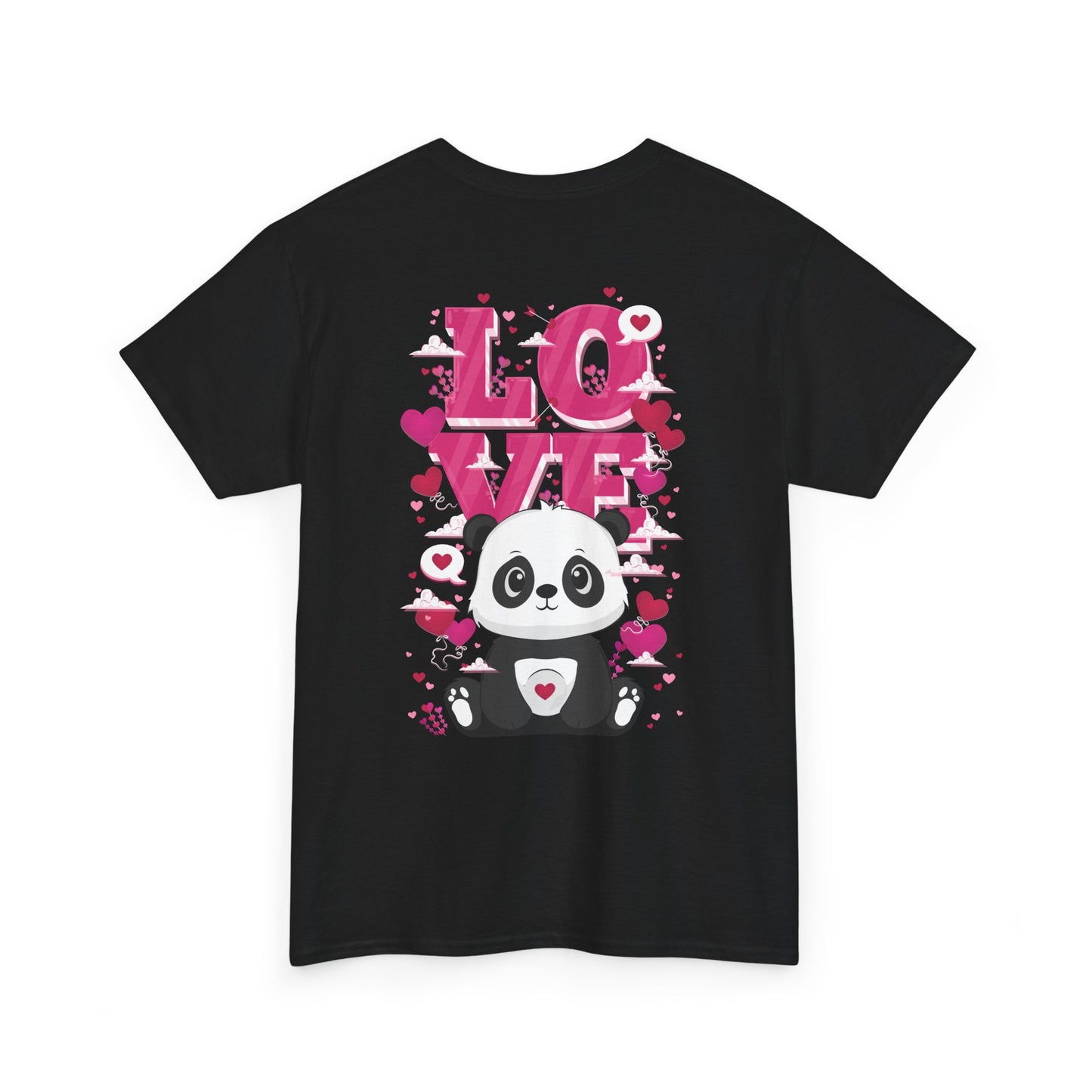 Macho bear's love (back) unisex crewneck t-shirt