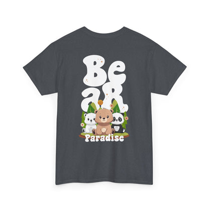 Bear paradise (back) unisex crewneck t-shirt