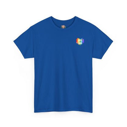 Love always wins rainbow mini (front) unisex crewneck t-shirt