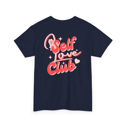 Self love club (back) unisex crewneck t-shirt