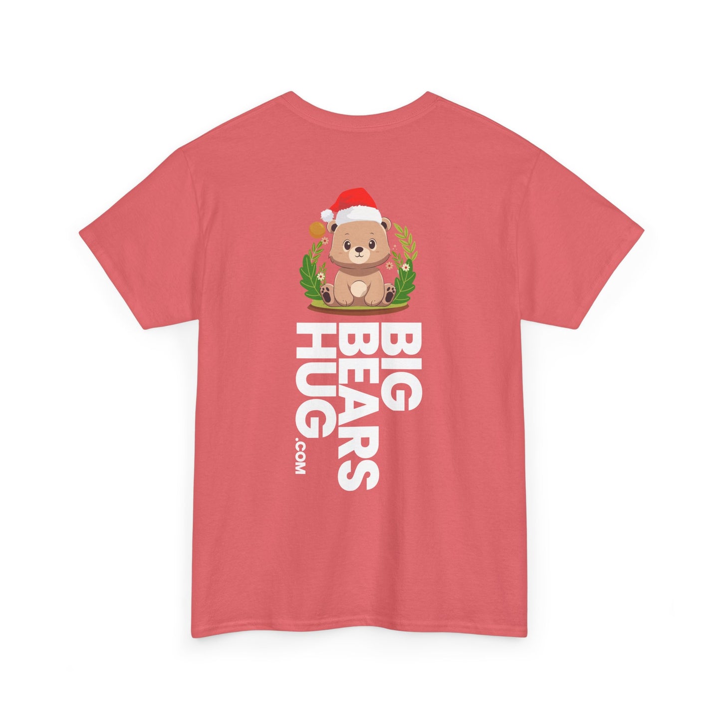 Pancha bear hug (back) Christmas unisex crewneck t-shirt