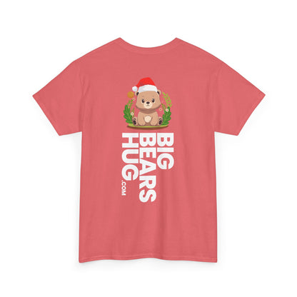 Pancha bear hug (back) Christmas unisex crewneck t-shirt