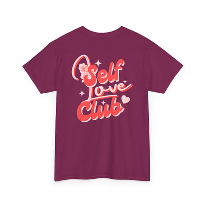 Self love club (back) unisex crewneck t-shirt