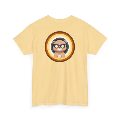 Bear flag rings Pancha (back) unisex crewneck t-shirt