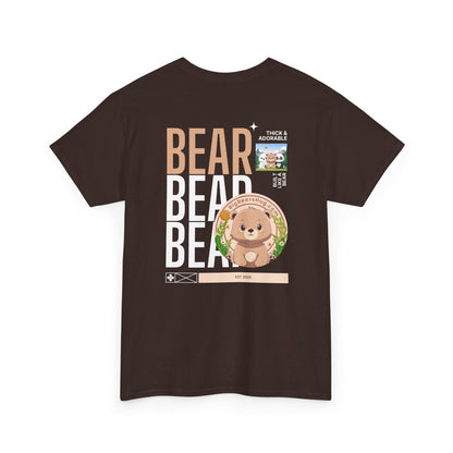Bear bear bear hug (back) unisex crewneck t-shirt