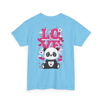 Macho bear's love (back) unisex crewneck t-shirt