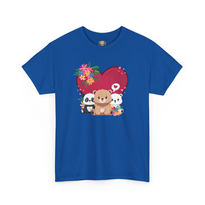 Bears full of love (front) unisex crewneck t-shirt