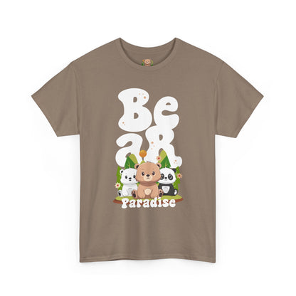 Bear paradise (front) unisex crewneck t-shirt