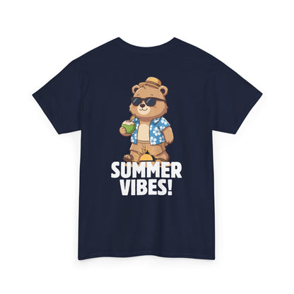 Summer vibes (back) unisex crewneck t-shirt