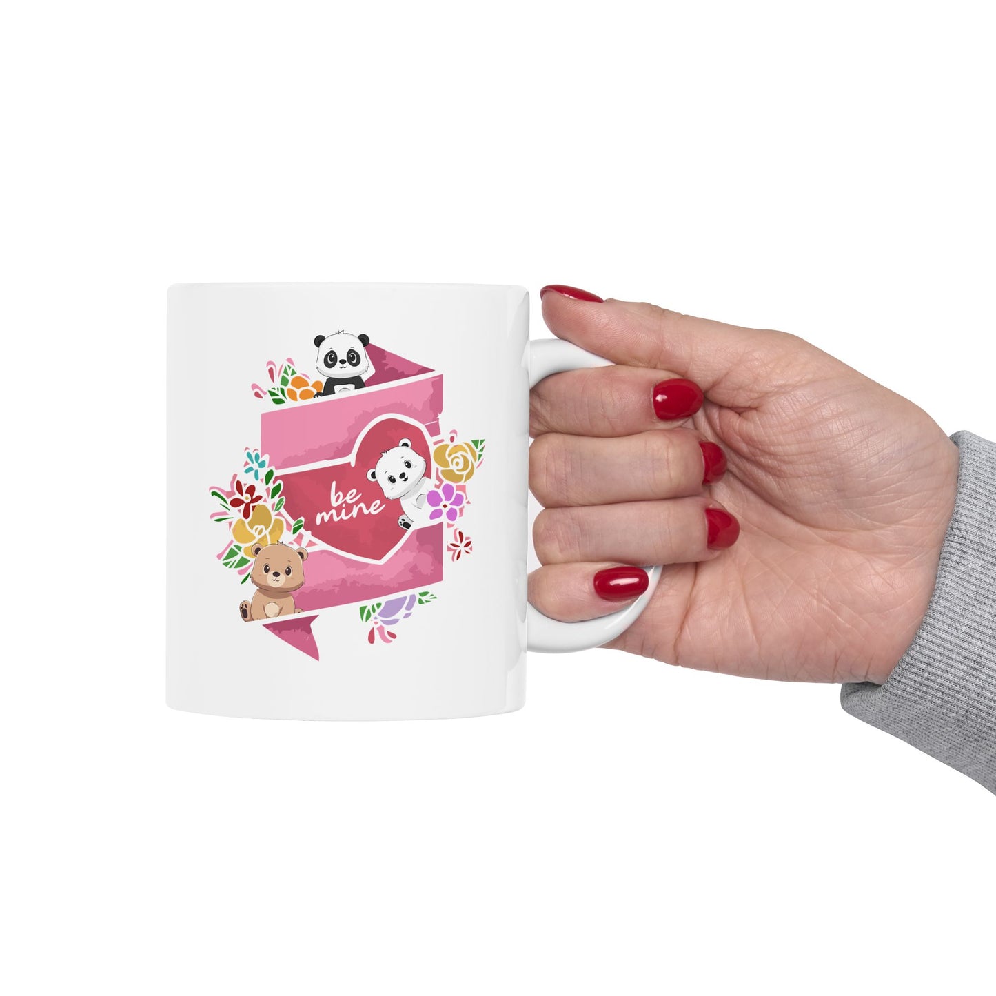 Be mine ceramic coffee/tea mug/cup (11oz/15oz)