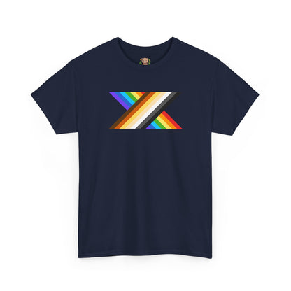 Bear and rainbow pride X unisex crewneck t-shirt