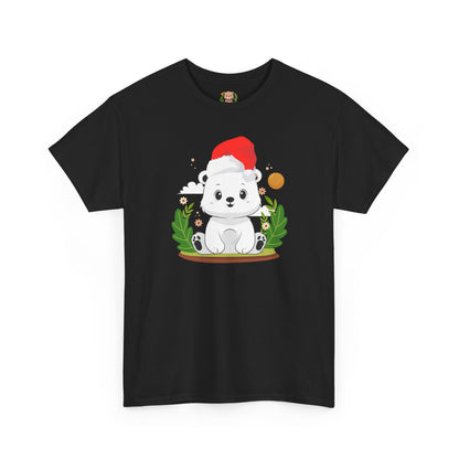 Snojo bear hug (front) Christmas unisex crewneck t-shirt