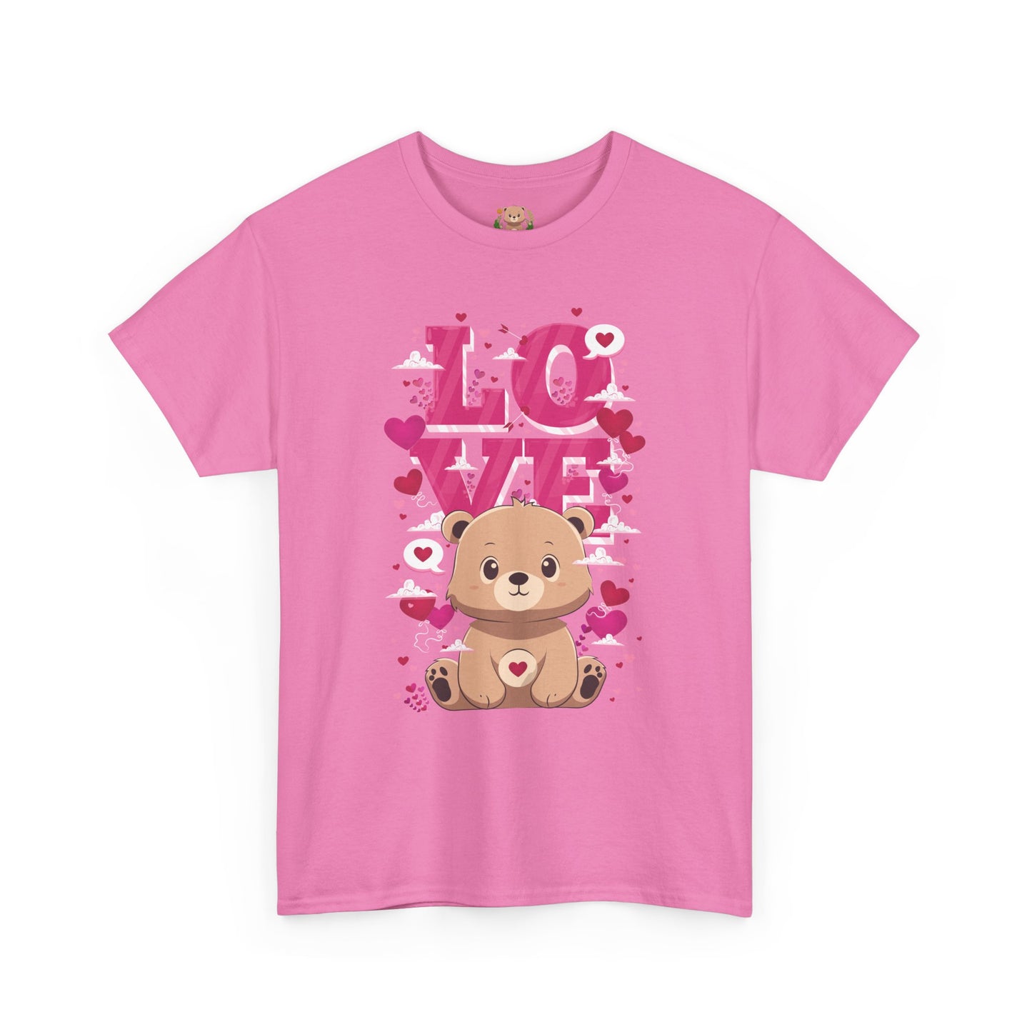 Pancha bear's love (front) unisex crewneck t-shirt